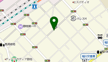 リパーク静岡南町第4の地図画像