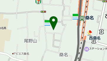 リパーク桑名駅西口第3の地図画像