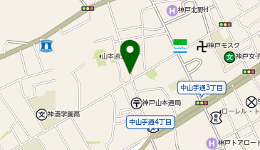 リパーク山本通第6の地図画像