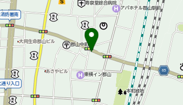 リパーク郡山駅前1丁目第5の地図画像