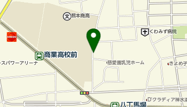 リパーク熊本神水1丁目の地図画像