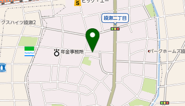 綾瀬2丁目第5の地図画像