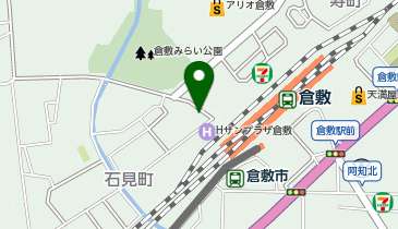 リパークJR倉敷駅北口の地図画像