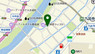 リパーク熊本九品寺1丁目第6の地図画像