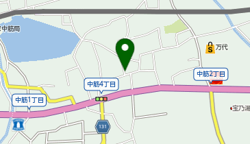 リパーク宝塚中筋2丁目の地図画像