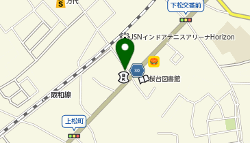 リパーク大阪信用金庫しもまつ支店の地図画像