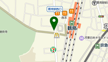 リパーク鶴見駅西口第4の地図画像