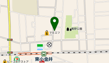 リパーク小金井梶野町5丁目第4の地図画像