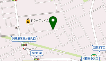 リパーク相模原麻溝台5丁目第2の地図画像