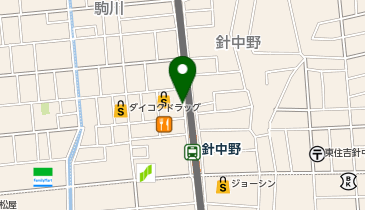 リパーク針中野駅前第6の地図画像