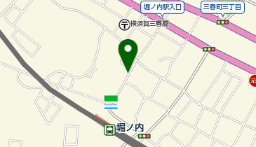 リパーク横須賀堀ノ内駅前第5の地図画像