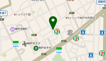 リパーク神戸中山手通2丁目の地図画像
