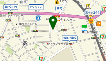 リパーク千葉新町第6の地図画像