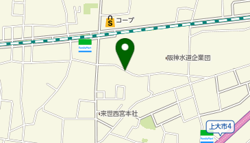 リパーク西宮上大市2丁目の地図画像