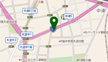 リパーク大淀中1丁目第6の地図画像