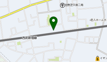 リパーク田無南芝住宅の地図画像