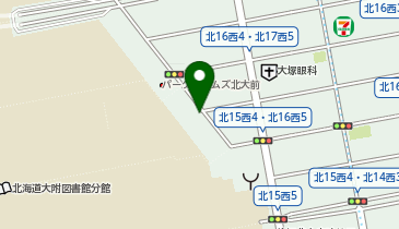 札幌北16西5第2の地図画像