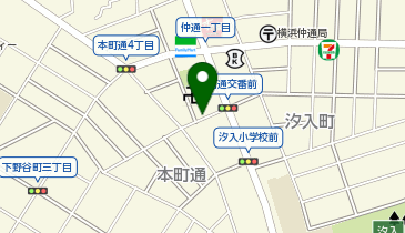 リパーク横浜鶴見仲通1丁目第2の地図画像