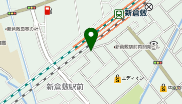 新倉敷駅南口の地図画像