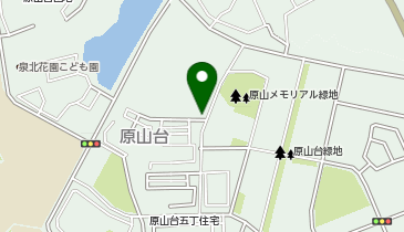 リパーク堺市原山台5丁の地図画像