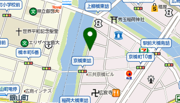 リパーク広島京橋町第12の地図画像