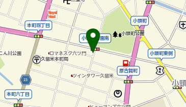リパーク久留米原古賀町第4の地図画像