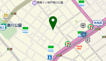 リパーク神戸福原町第7の地図画像