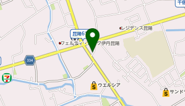 リパーク伊丹昆陽第4の地図画像