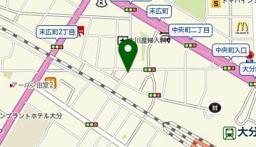 リパーク大分末広町2丁目第3の地図画像