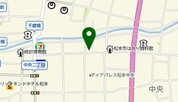 松本中央3丁目第3の地図画像