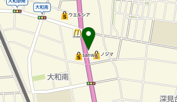 ノジマ大和店駐車場の地図画像