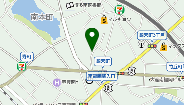 銀天町1丁目第2の地図画像