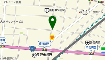 長野早苗町第2の地図画像