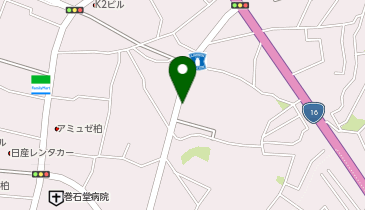 メガロス柏駐車場の地図画像