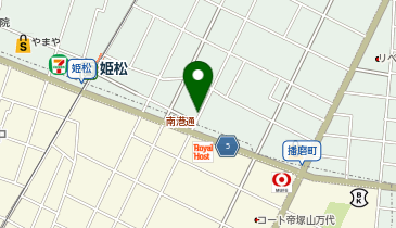 リパーク万代1丁目第5の地図画像