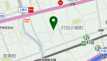 リパーク阪神打出駅前第3の地図画像