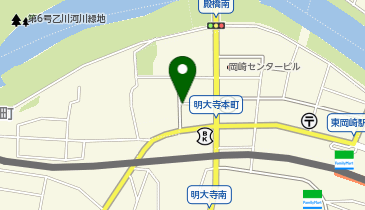 岡崎明大寺本町第2の地図画像