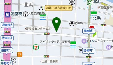 リパーク高麗橋2丁目第7の地図画像