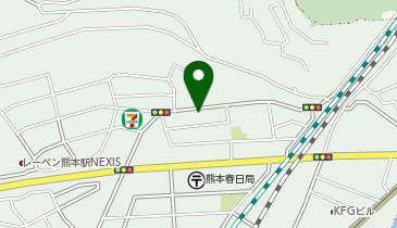 リパーク熊本駅西第4の地図画像