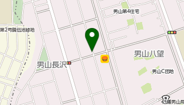 リパーク男山長沢の地図画像