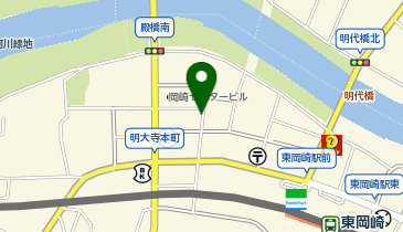 東岡崎駅前第10の地図画像