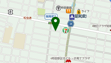 リパーク昭和町駅前の地図画像