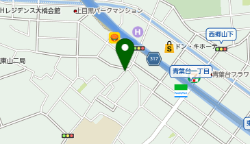 目黒東山1丁目第2の地図画像