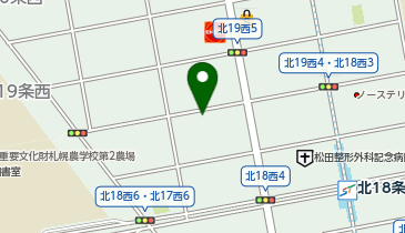 札幌北18西5第2の地図画像