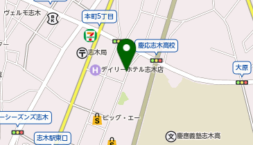 志木本町5丁目の地図画像