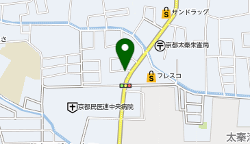 リパーク太秦棚森町の地図画像