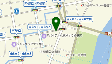 札幌南7西1第3の地図画像