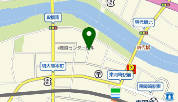 東岡崎駅前第11の地図画像