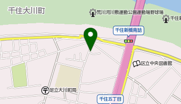 千住大川町第4の地図画像