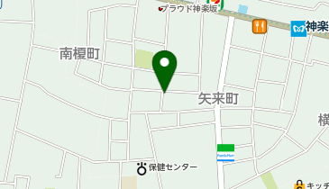リパーク新宿矢来町第5の地図画像